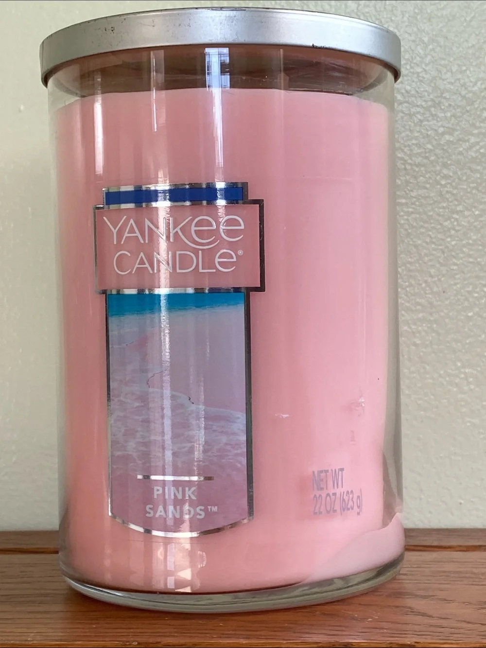 Yankee Candle fragrant pink